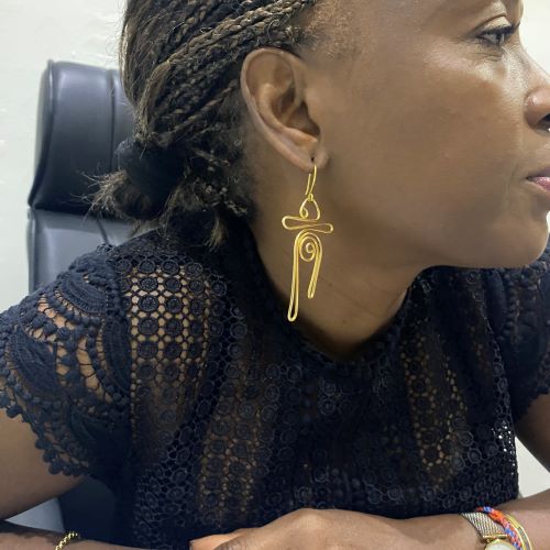 Boucles d'oreilles ethniques