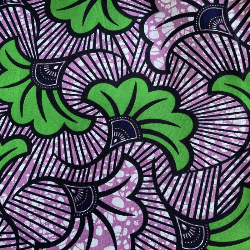 Tissu wax "Fleurs de mariage"