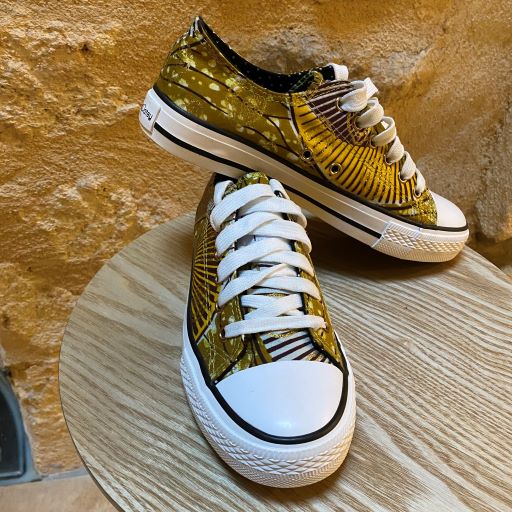 Chaussures baskets wax